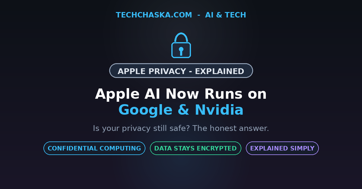 Apple Intelligence privacy Google Nvidia explained
