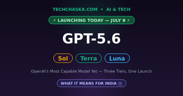 GPT-5.6 Launches July 9: Sol, Terra & Luna Explained + What It Means for India