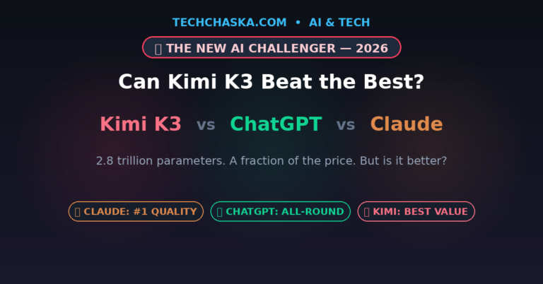 Kimi K3 vs ChatGPT vs Claude comparison 2026