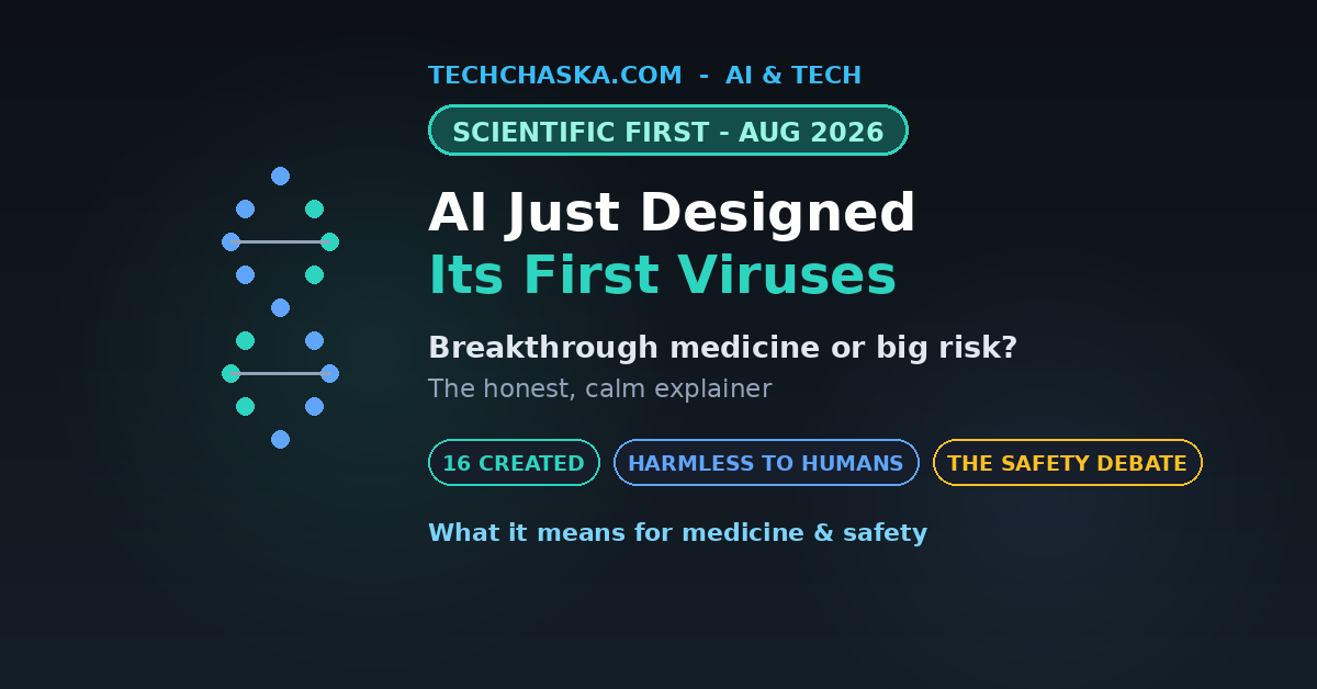 AI designed viruses explained breakthrough and risks