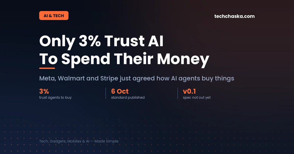 AI agents shopping: only 3 percent of adults trust an AI agent to complete a purchase