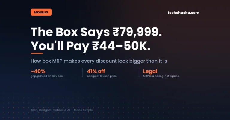 Box MRP explained: OPPO F35 Pro box price Rs 79,999 versus expected selling price Rs 44,000 to 50,000