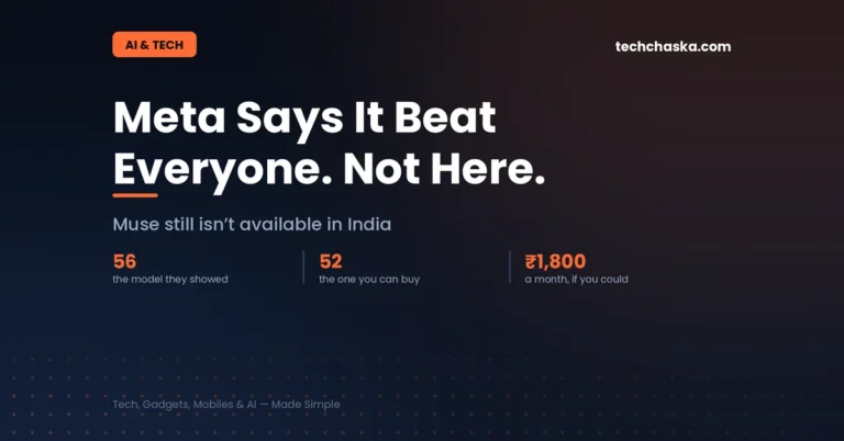 Meta Muse AI agent not available in India